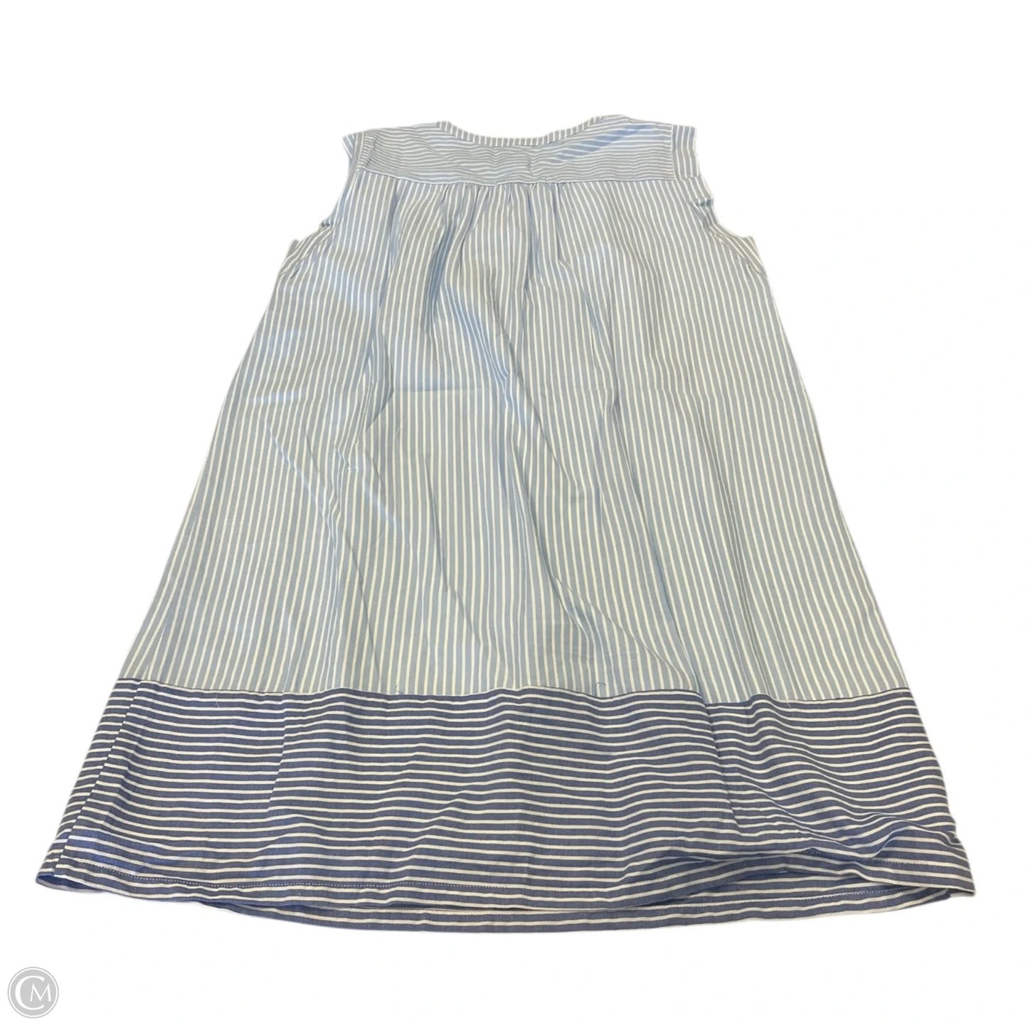 Dress Casual Midi By Loft In Striped Pattern, Size: S