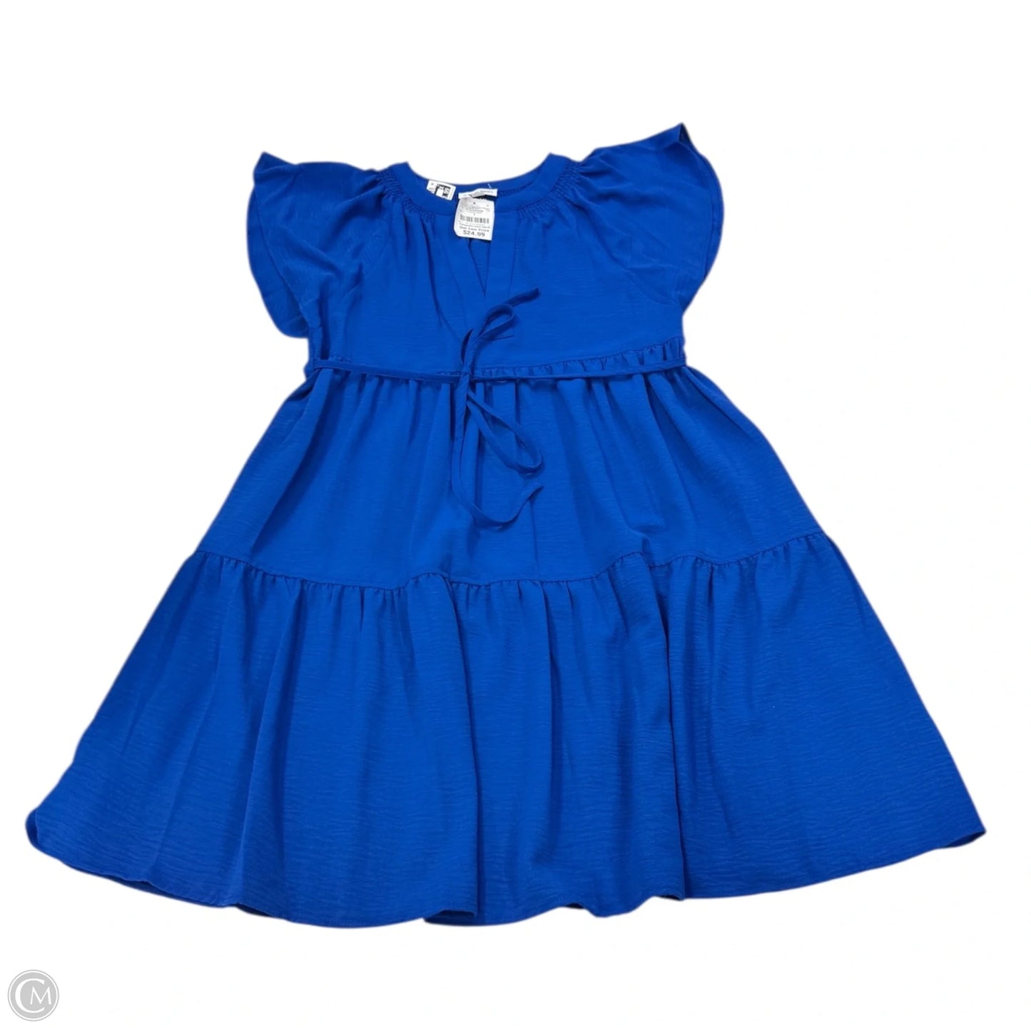 Dress Casual Short By Calvin Klein In Blue, Size: 6