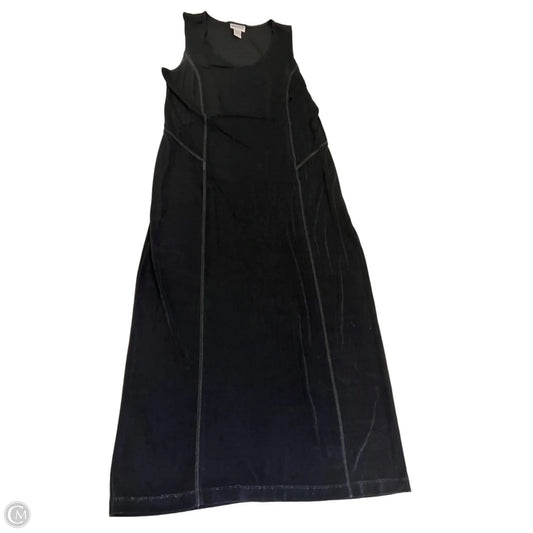 Dress Casual Maxi By Chicos In Black, Size: L