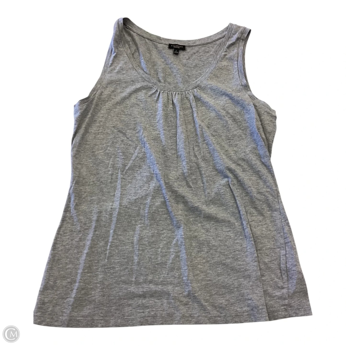 Tank Top By Talbots In Grey, Size: L