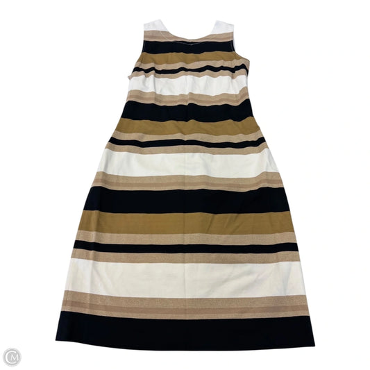 Dress Work By Banana Republic In Striped Pattern, Size: 8
