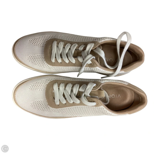 Shoes Sneakers By Vionic In Cream, Size: 8.5