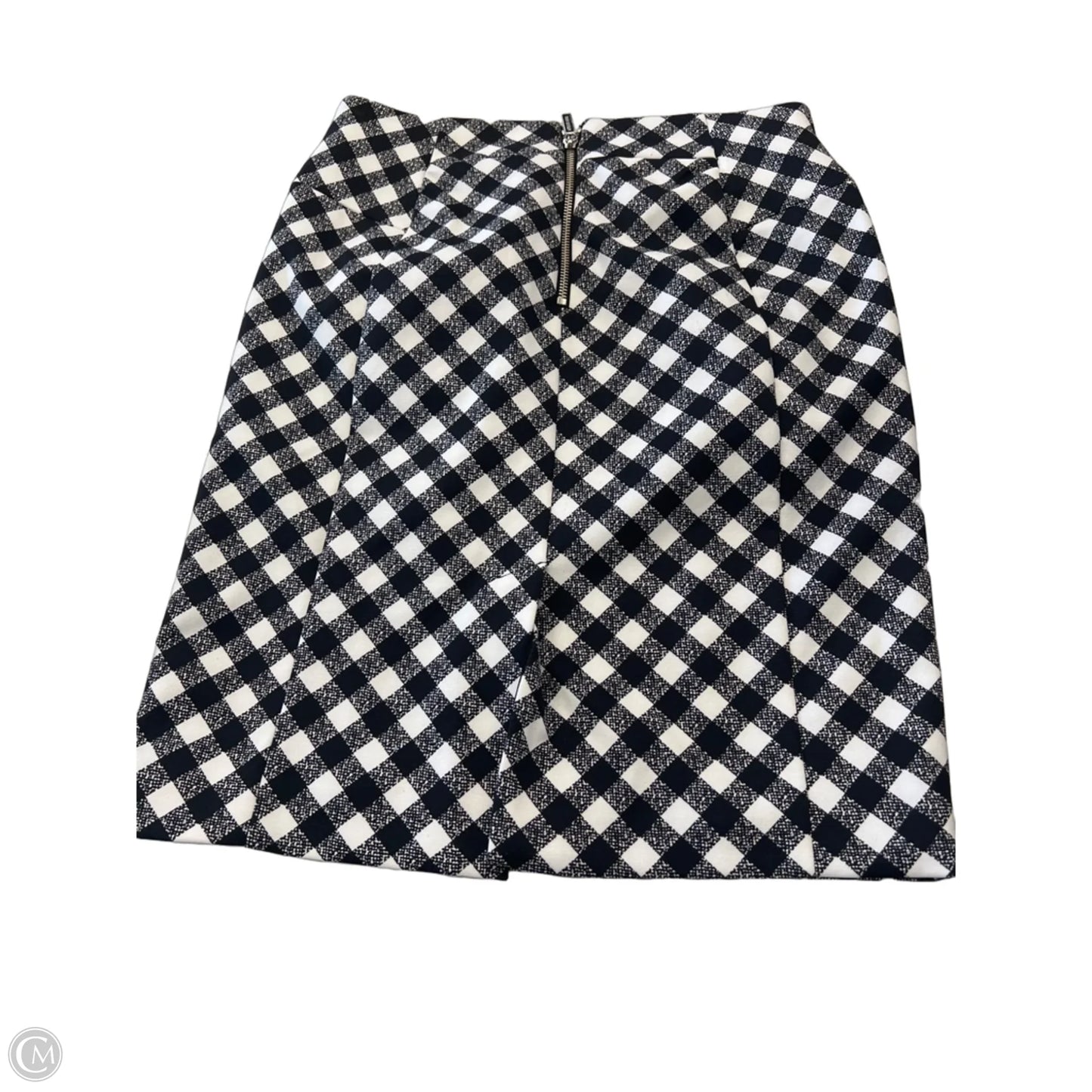 Skirt Midi By Michael By Michael Kors In Checkered Pattern, Size: S