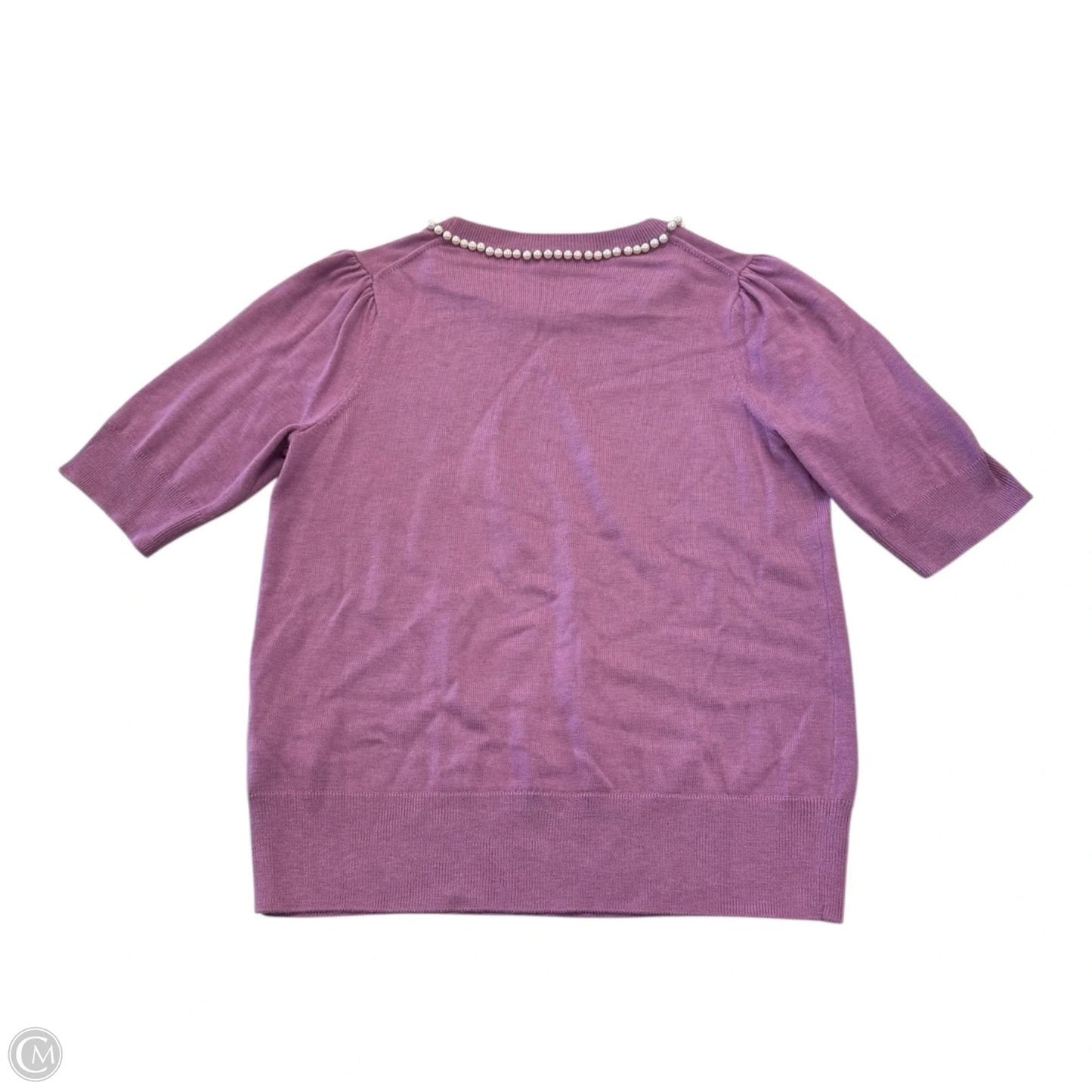 Top Short Sleeve Designer By Kate Spade In Purple, Size: M
