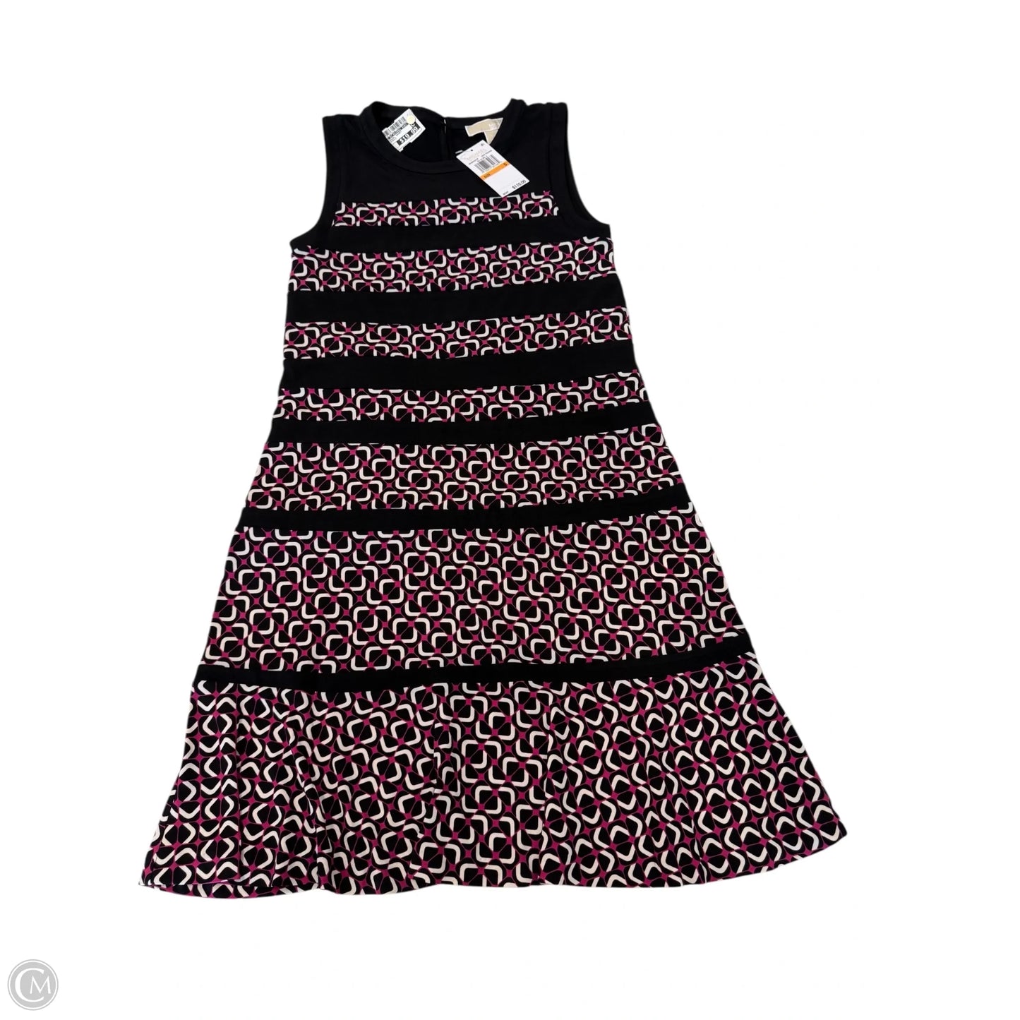 Dress Casual Short By Michael By Michael Kors In Black & Purple, Size: S