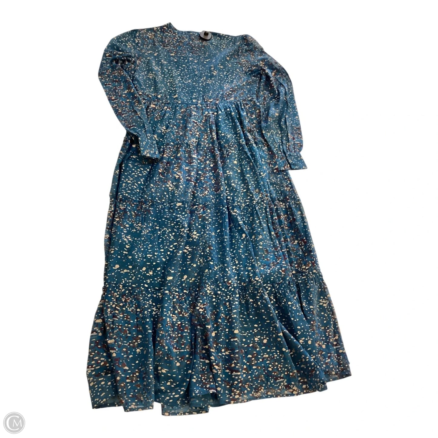 Dress Casual Maxi By Elan In Floral Print, Size: L