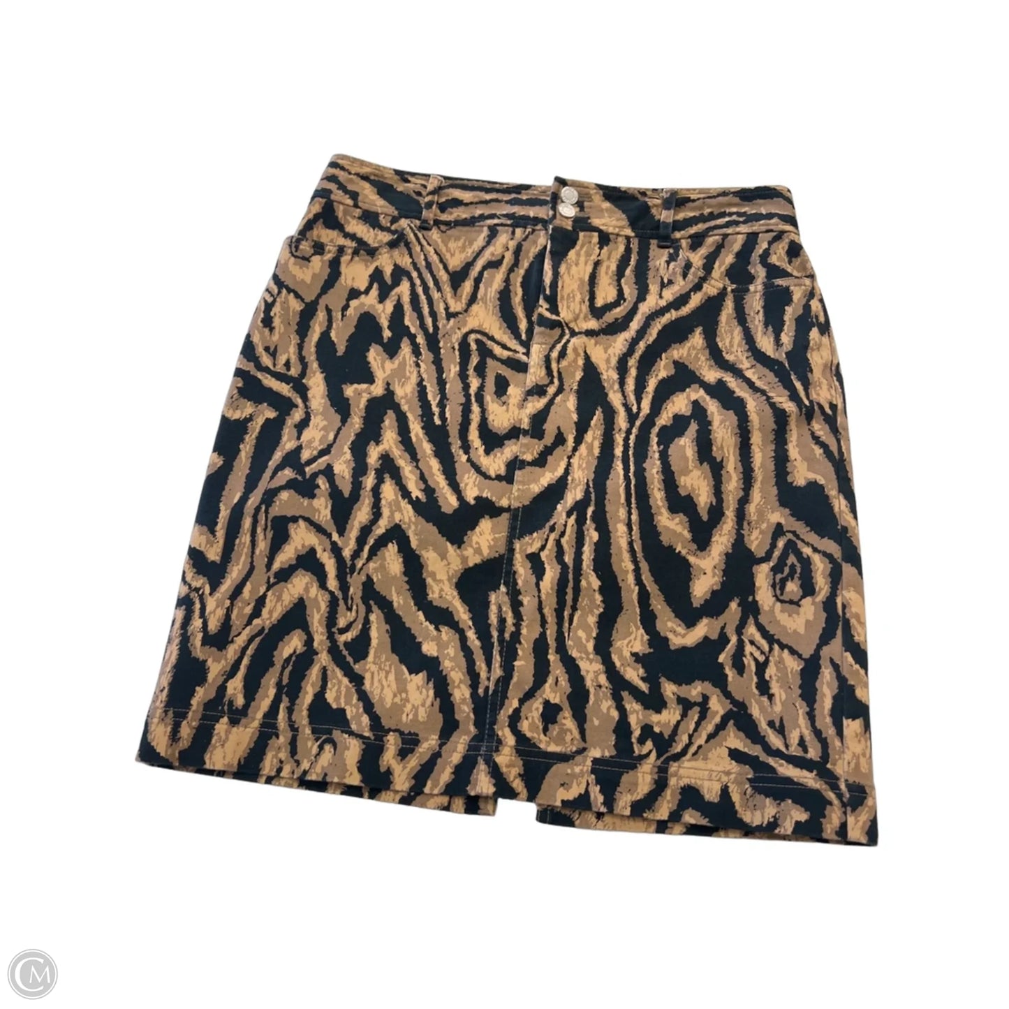 Skirt Mini & Short By Chaps In Animal Print, Size: 6