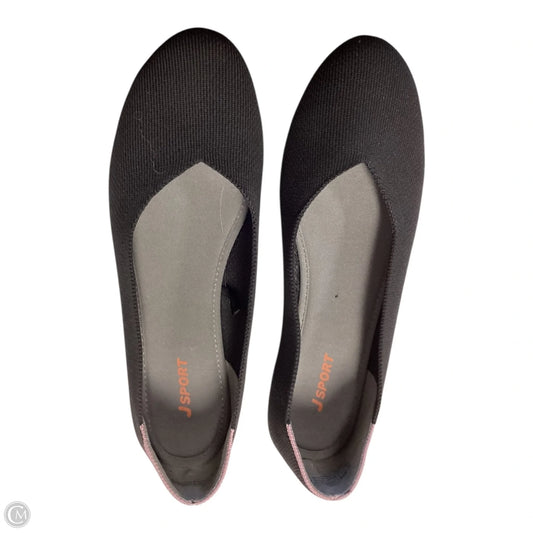 Shoes Flats By Clothes Mentor In Black, Size: 8.5
