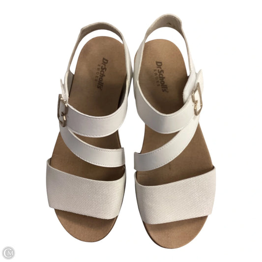 Sandals Flats By Dr Scholls In White, Size: 7.5