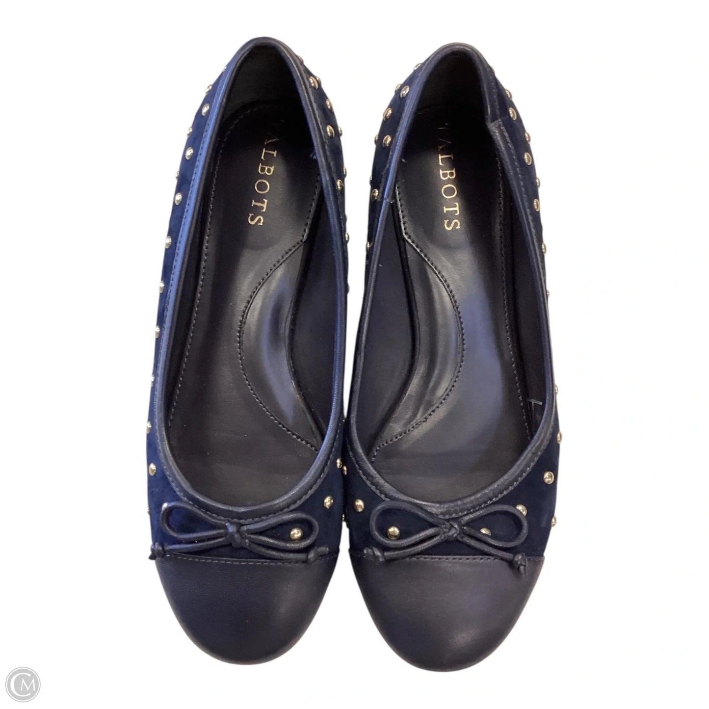 Shoes Flats By Talbots In Navy, Size: 5
