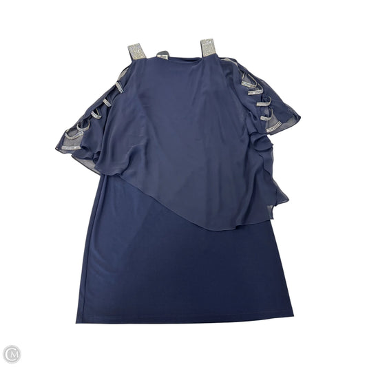 Dress Casual Short By Msk In Navy, Size: M