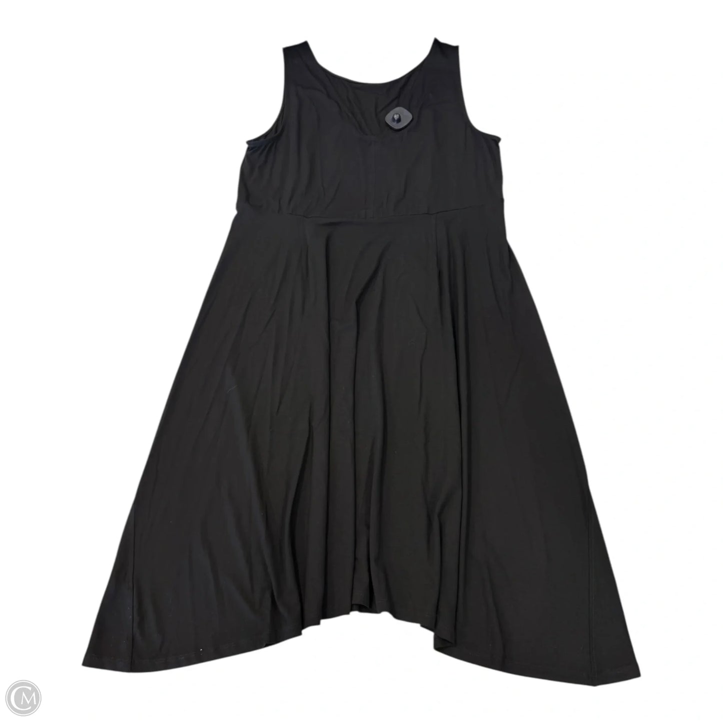 Dress Casual Short By Eileen Fisher In Black, Size: Xl