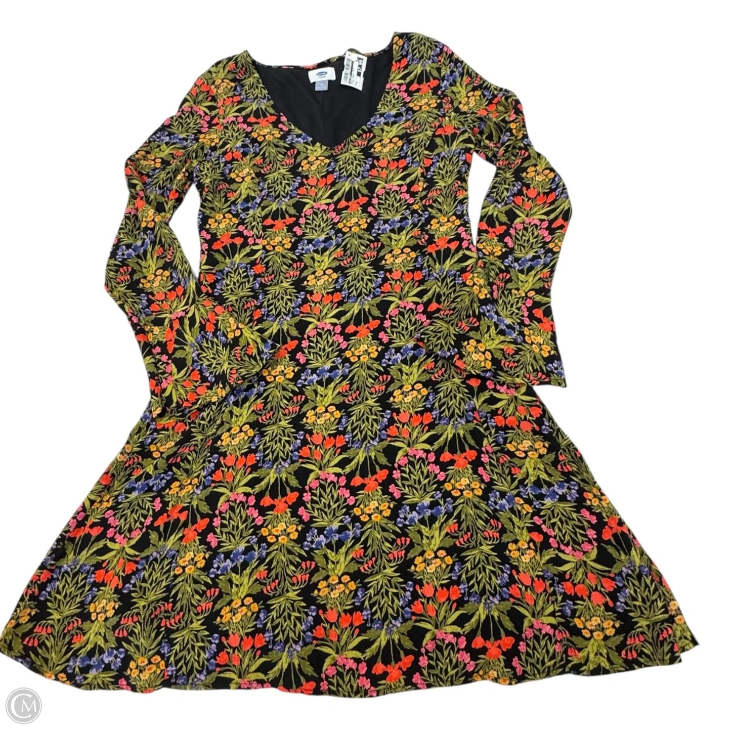 Dress Casual Short By Old Navy In Floral Print, Size: M