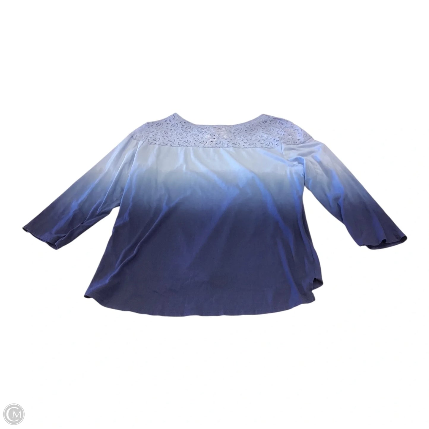 Top Long Sleeve By Chicos In Blue, Size: 1