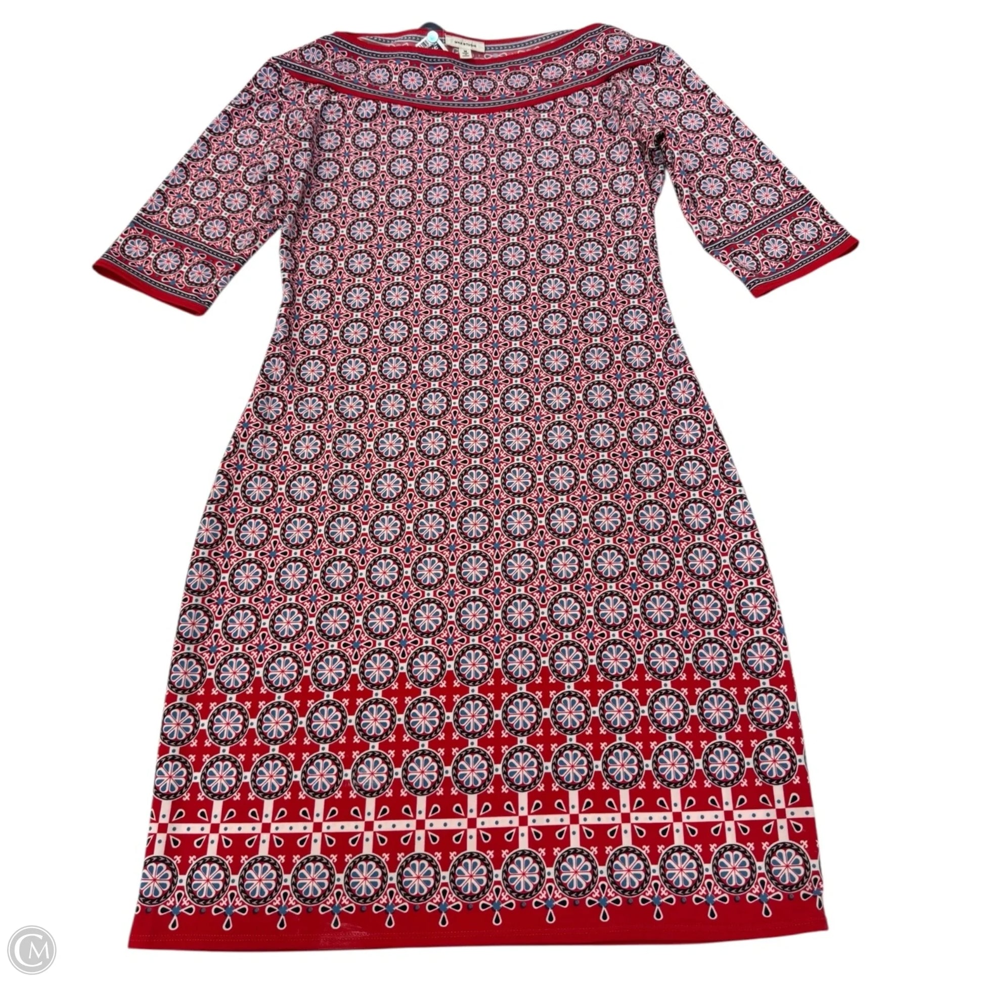 max studio red dress Max Studio Women's Crinkled Jersey Flutter Sleeve Wrap Midi Dress