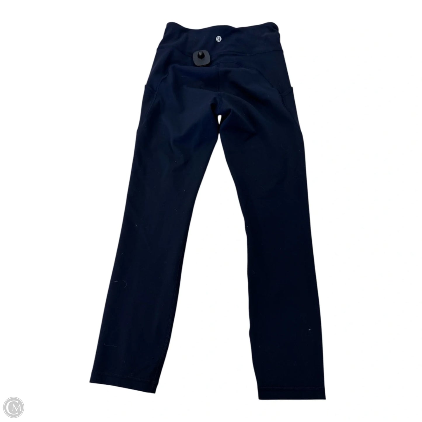 Athletic Leggings By Lululemon In Navy, Size: 6
