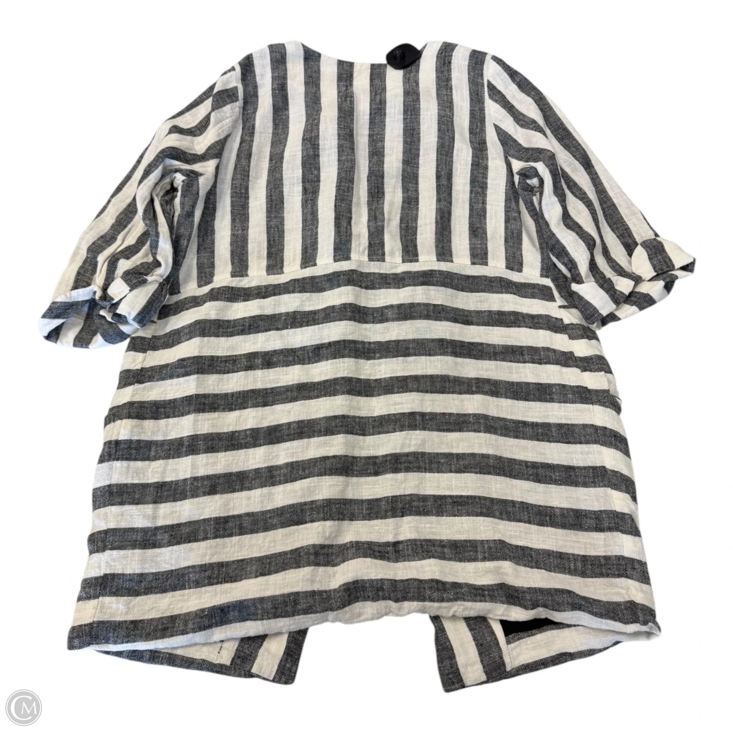 Jacket Other By Eva Franco In Striped Pattern, Size: M