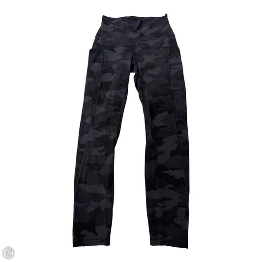 Athletic Leggings By Lululemon In Grey, Size: 6