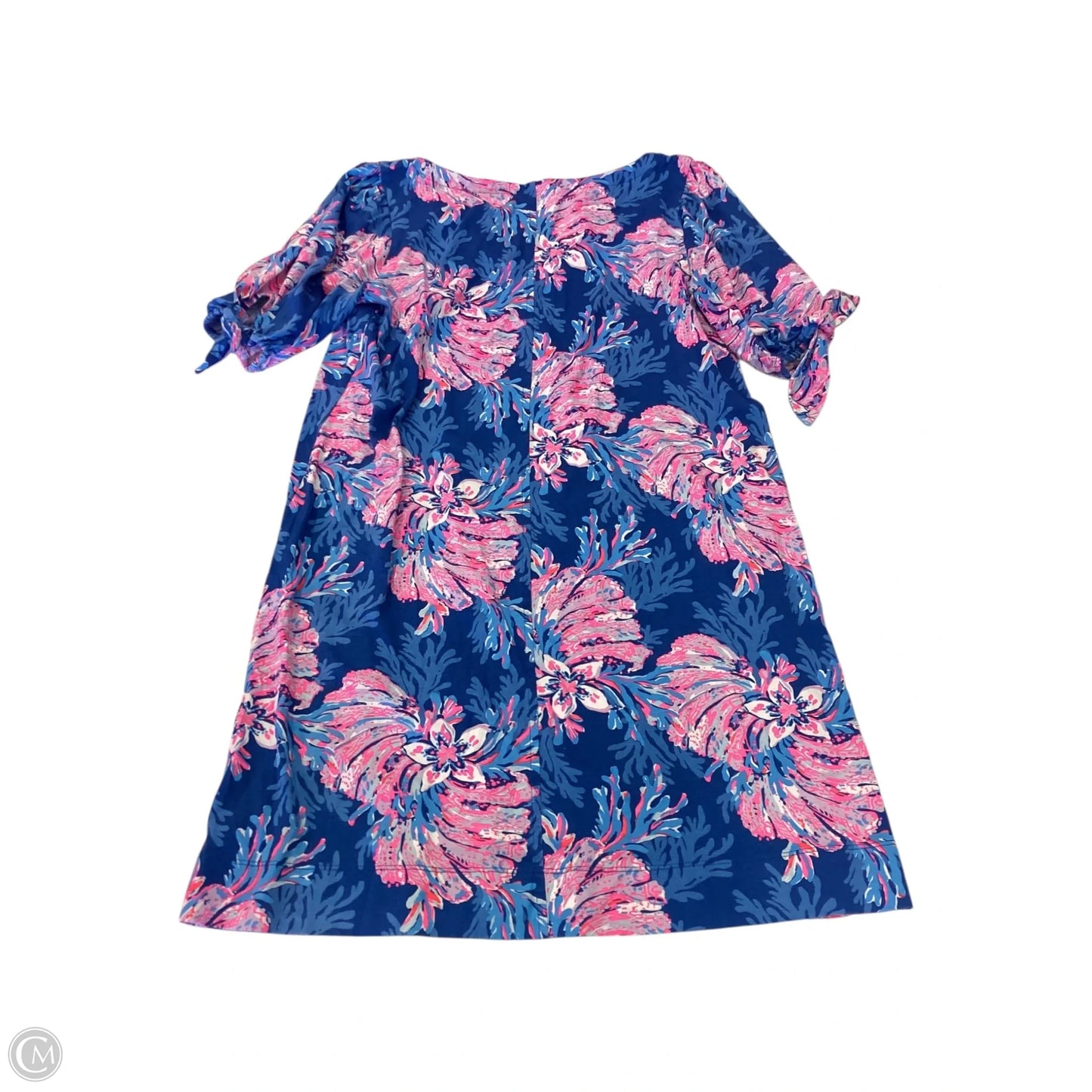 Dress Designer By Lilly Pulitzer In Blue & Pink, Size: L