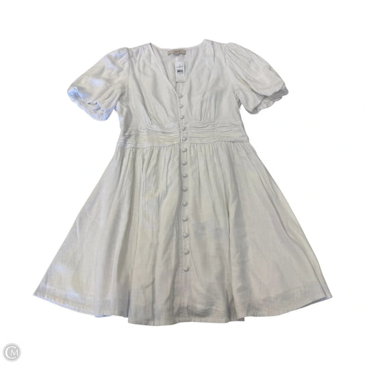 Dress Casual Short By Loft In White, Size: M