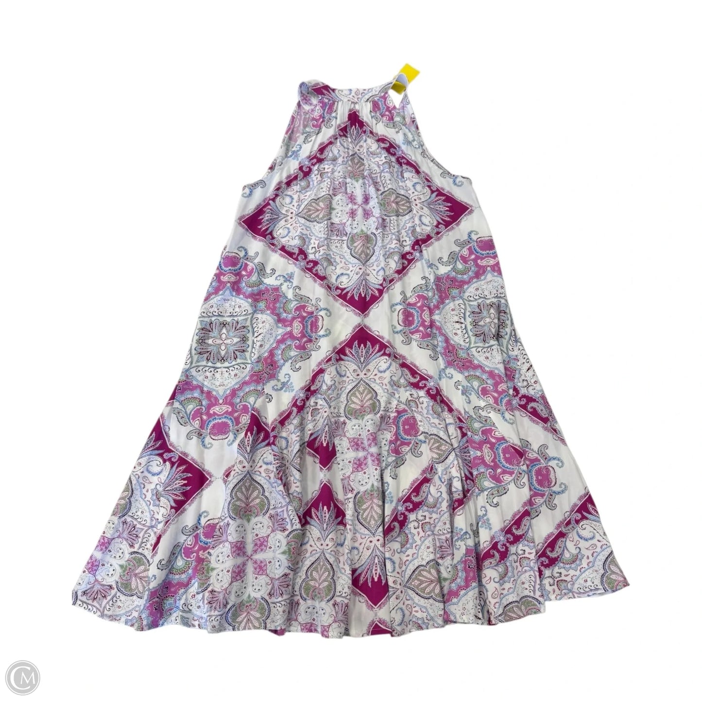 Dress Casual Short By Loft In Purple & White, Size: S