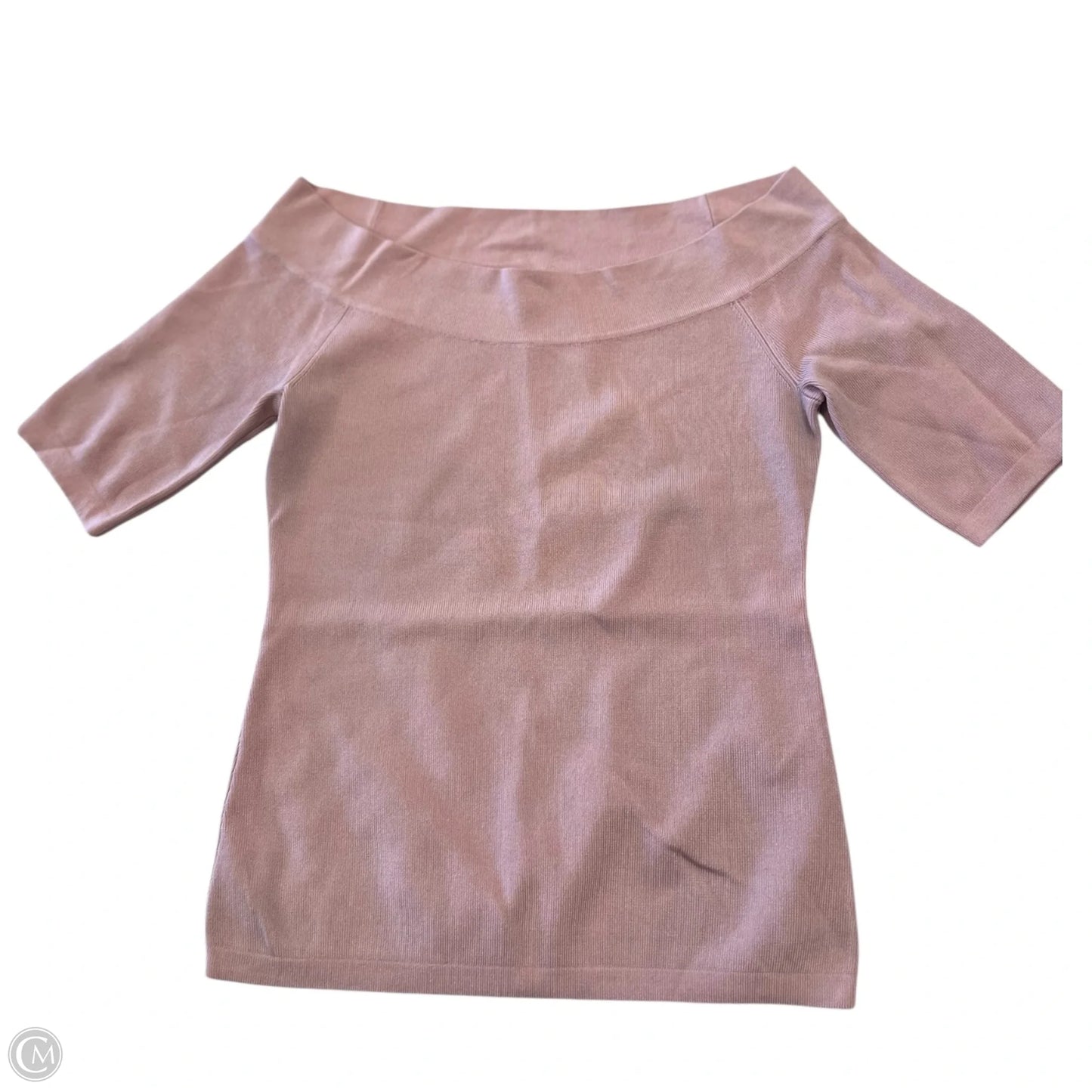Top Short Sleeve By White House Black Market In Pink, Size: Xs
