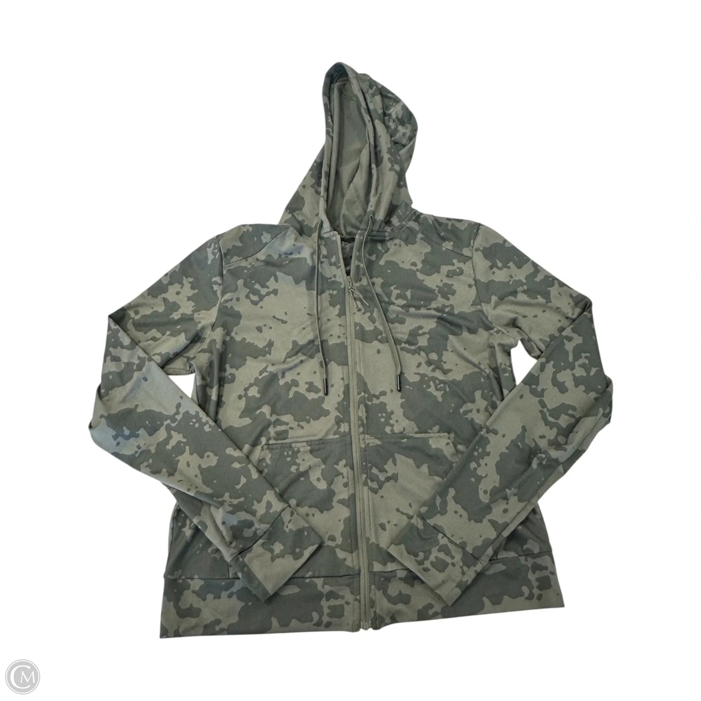 Athletic Jacket By Clothes Mentor In Camouflage Print, Size: Xs