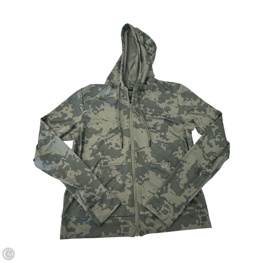 Athletic Jacket By Clothes Mentor In Camouflage Print, Size: Xs