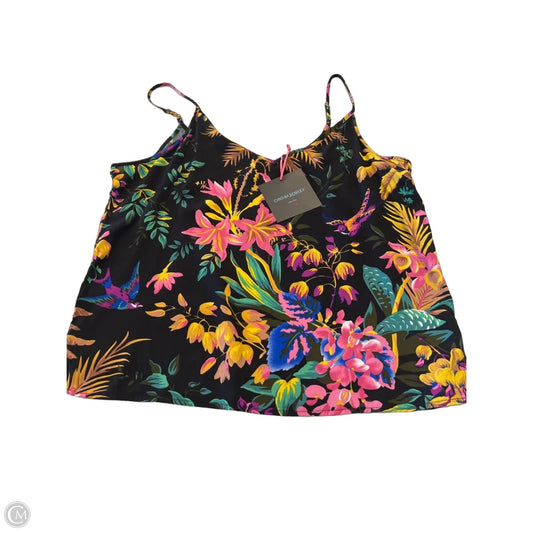 Blouse Sleeveless By Cynthia Rowley In Tropical Print, Size: L