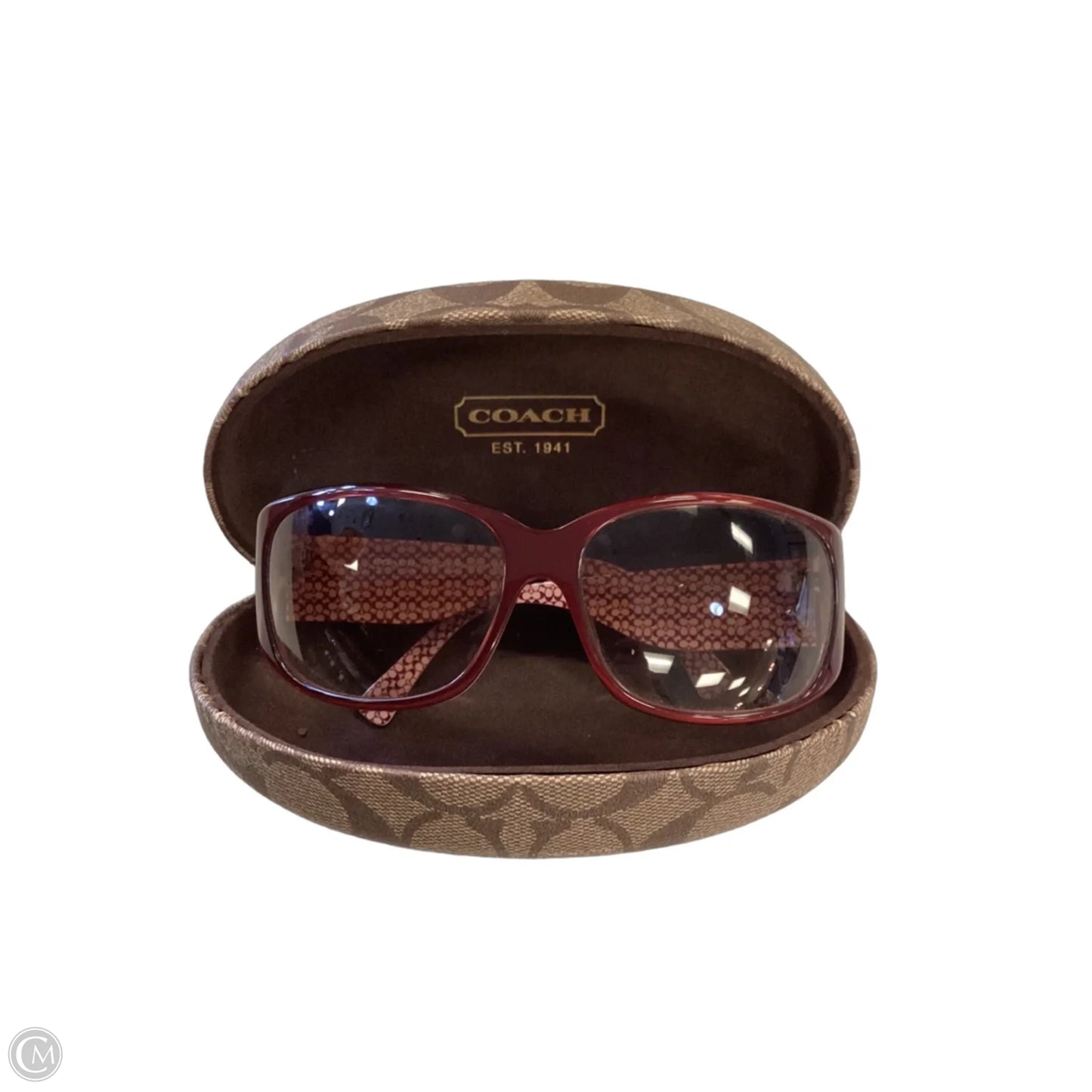 Sunglasses Designer By Coach, Size:
