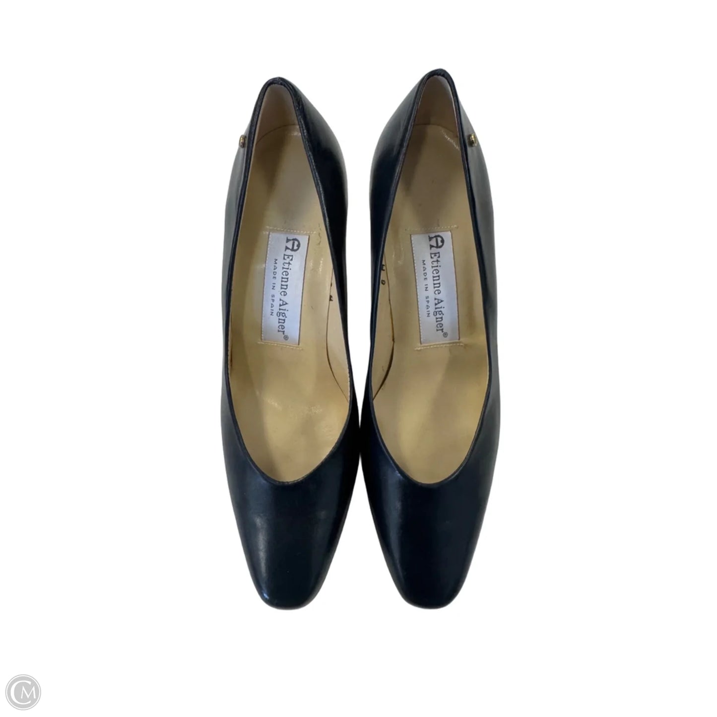 Shoes Heels Block By Etienne Aigner In Navy, Size: 6