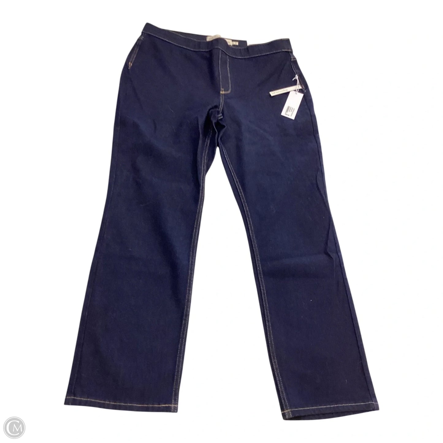 Jeans Skinny By Soft Surroundings In Navy, Size: Xl