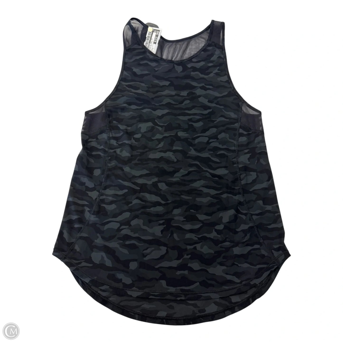 Athletic Tank Top By Lululemon In Camouflage Print, Size: 4