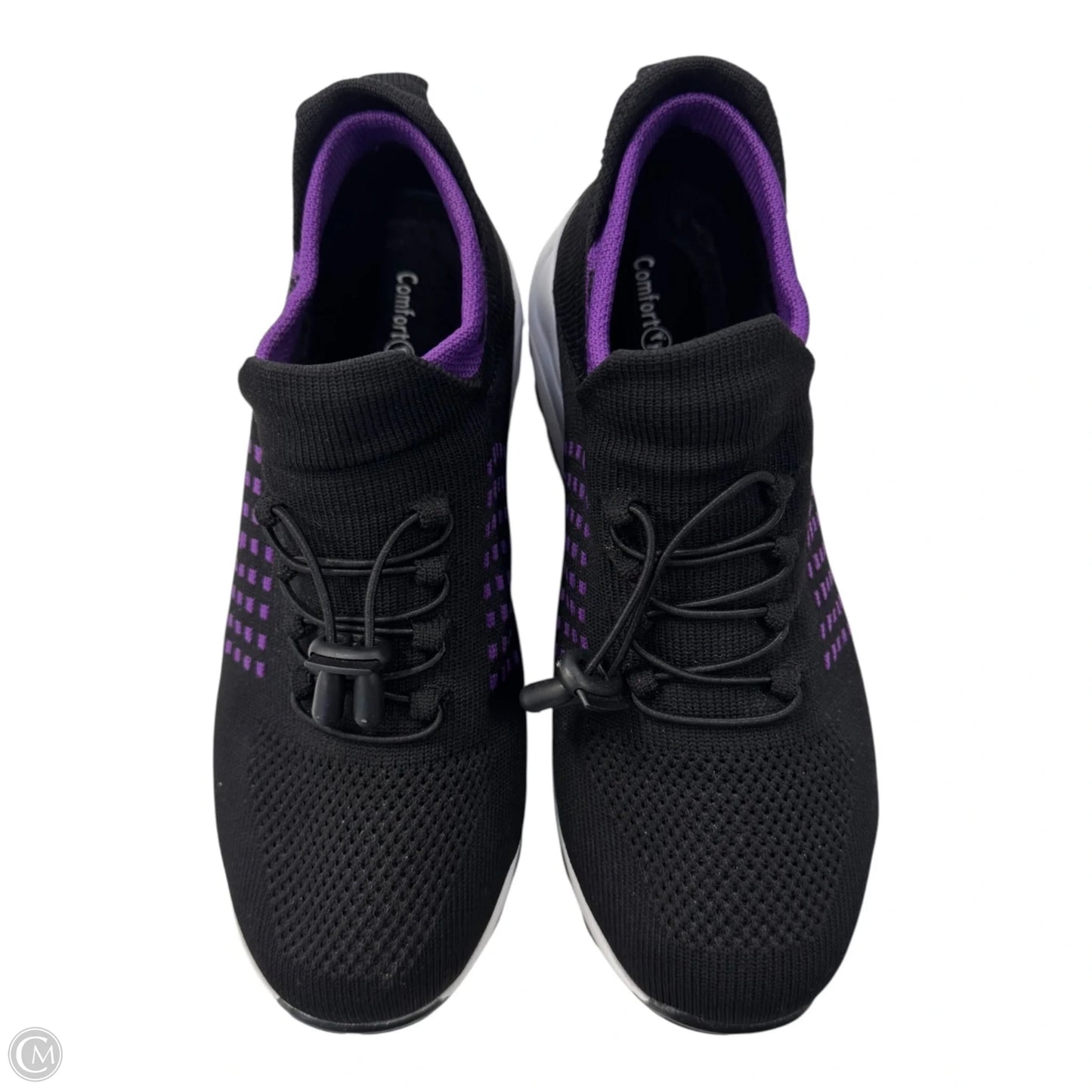 Shoes Sneakers By Clothes Mentor In Black & Purple, Size: 10