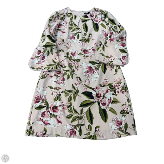 Dress Casual Short By White House Black Market In Floral Print, Size: 6