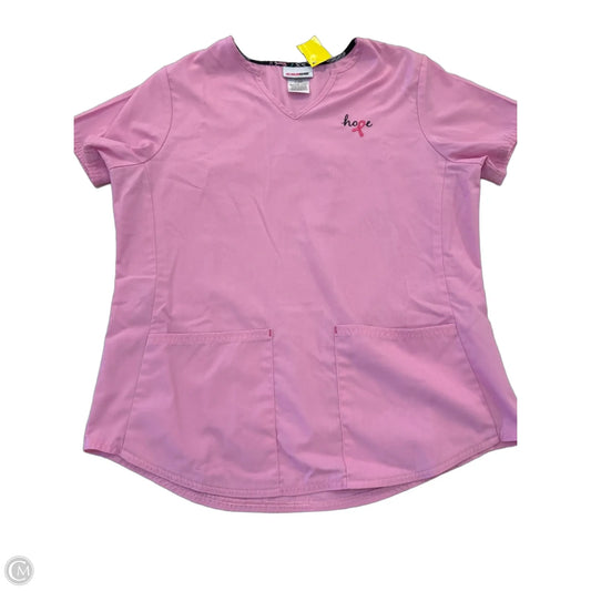 Top Short Sleeve By Clothes Mentor In Pink, Size: S