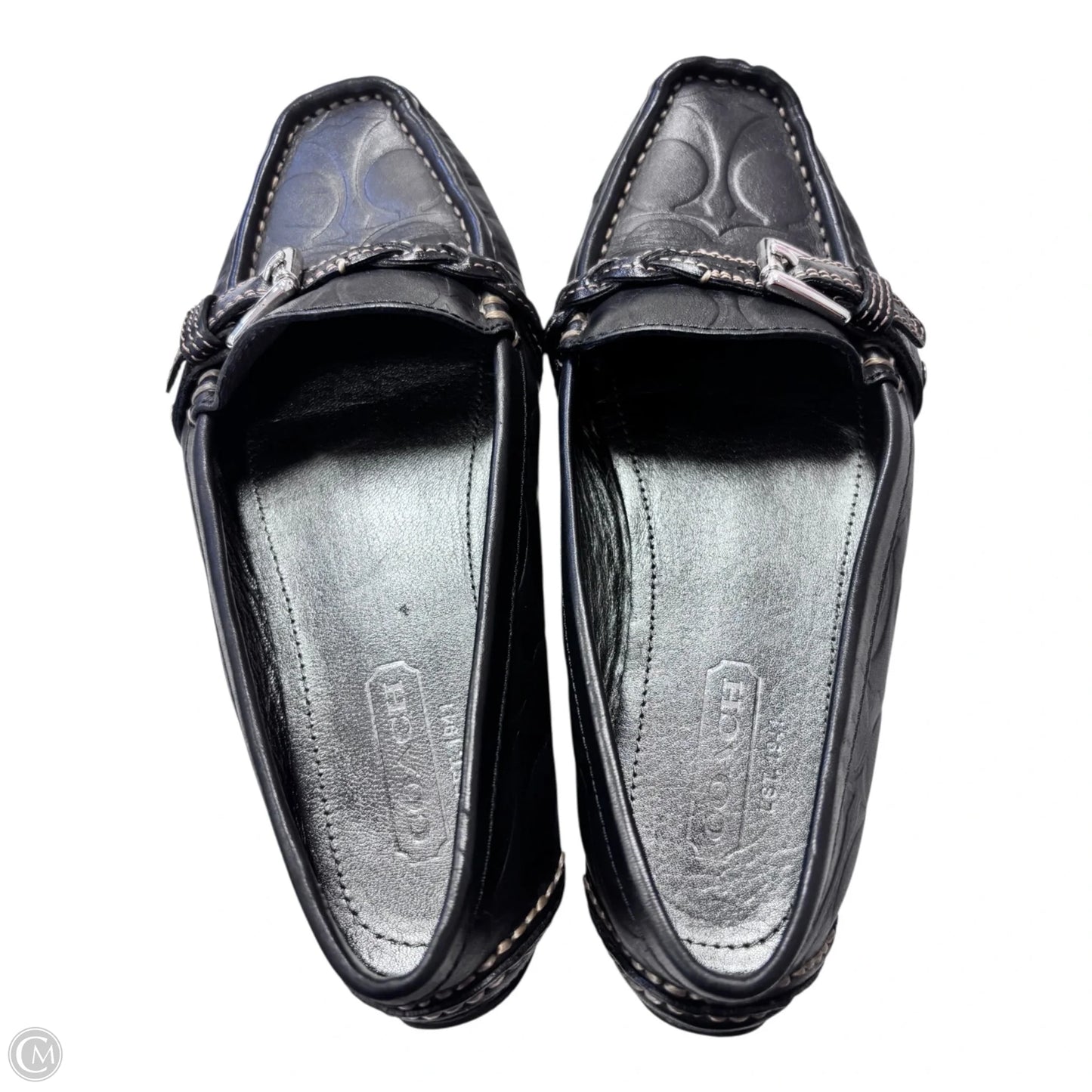 Shoes Designer By Coach In Navy, Size: 6