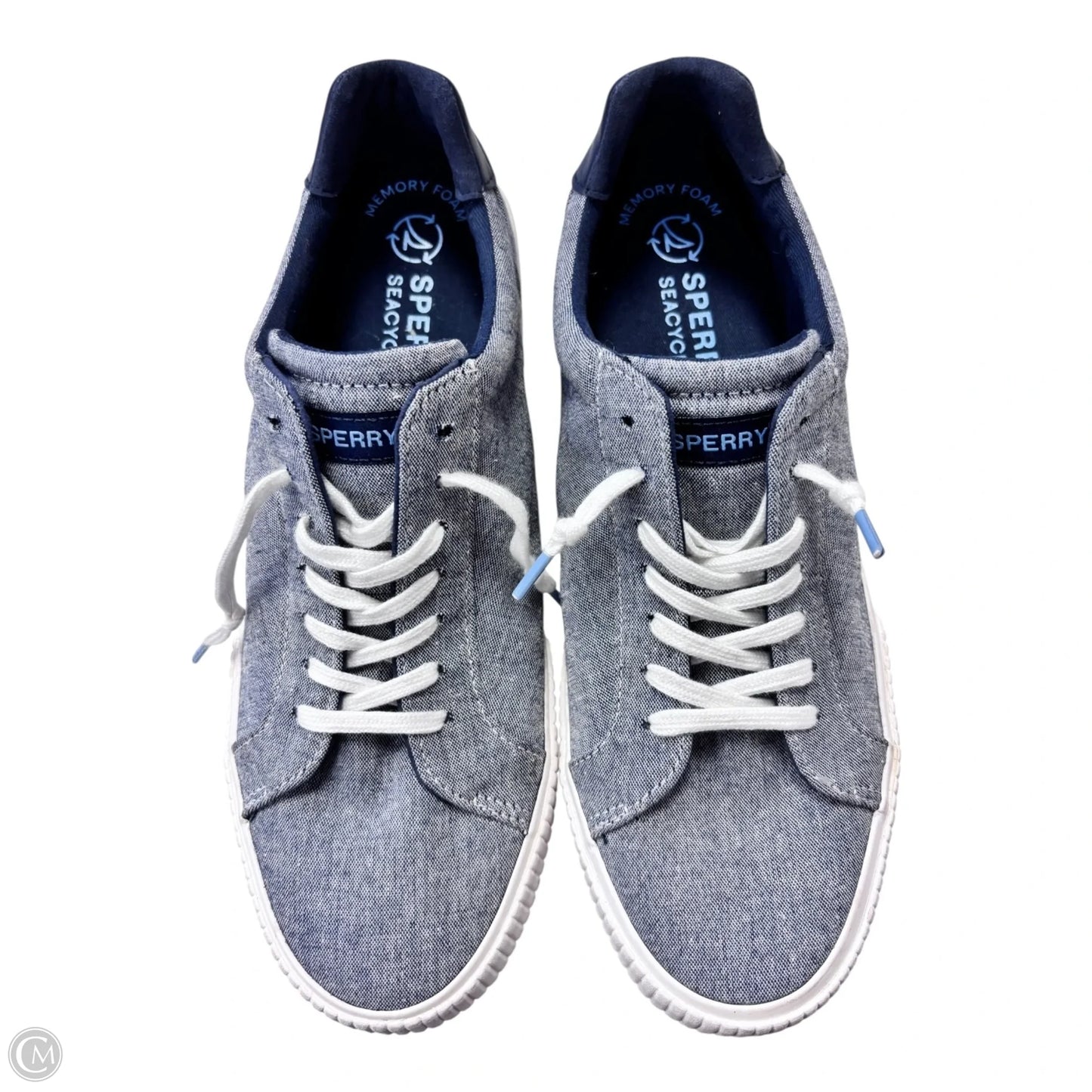 Shoes Sneakers By Sperry In Blue, Size: 10