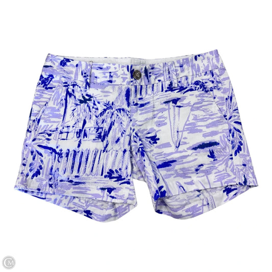 Shorts Designer By Lilly Pulitzer In Purple, Size: 0
