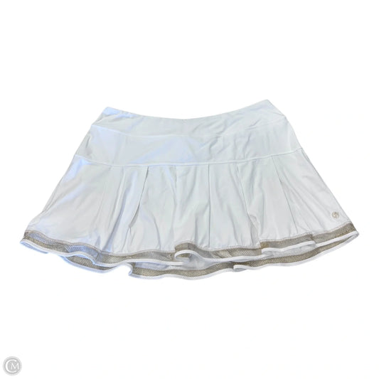 Skort Designer By Lilly Pulitzer In White, Size: Xl