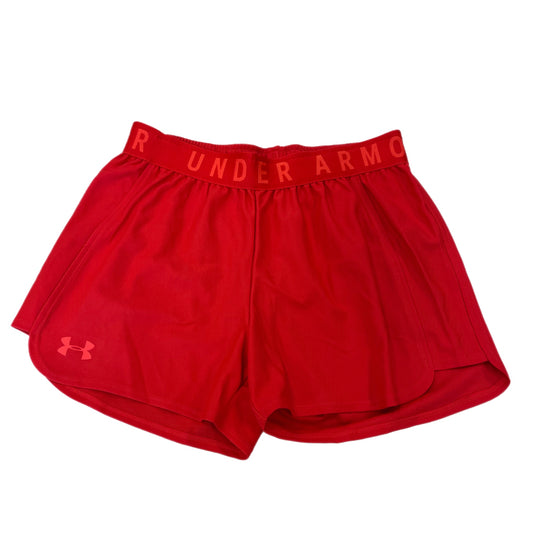 Athletic Shorts By Under Armour In Red, Size: Xs