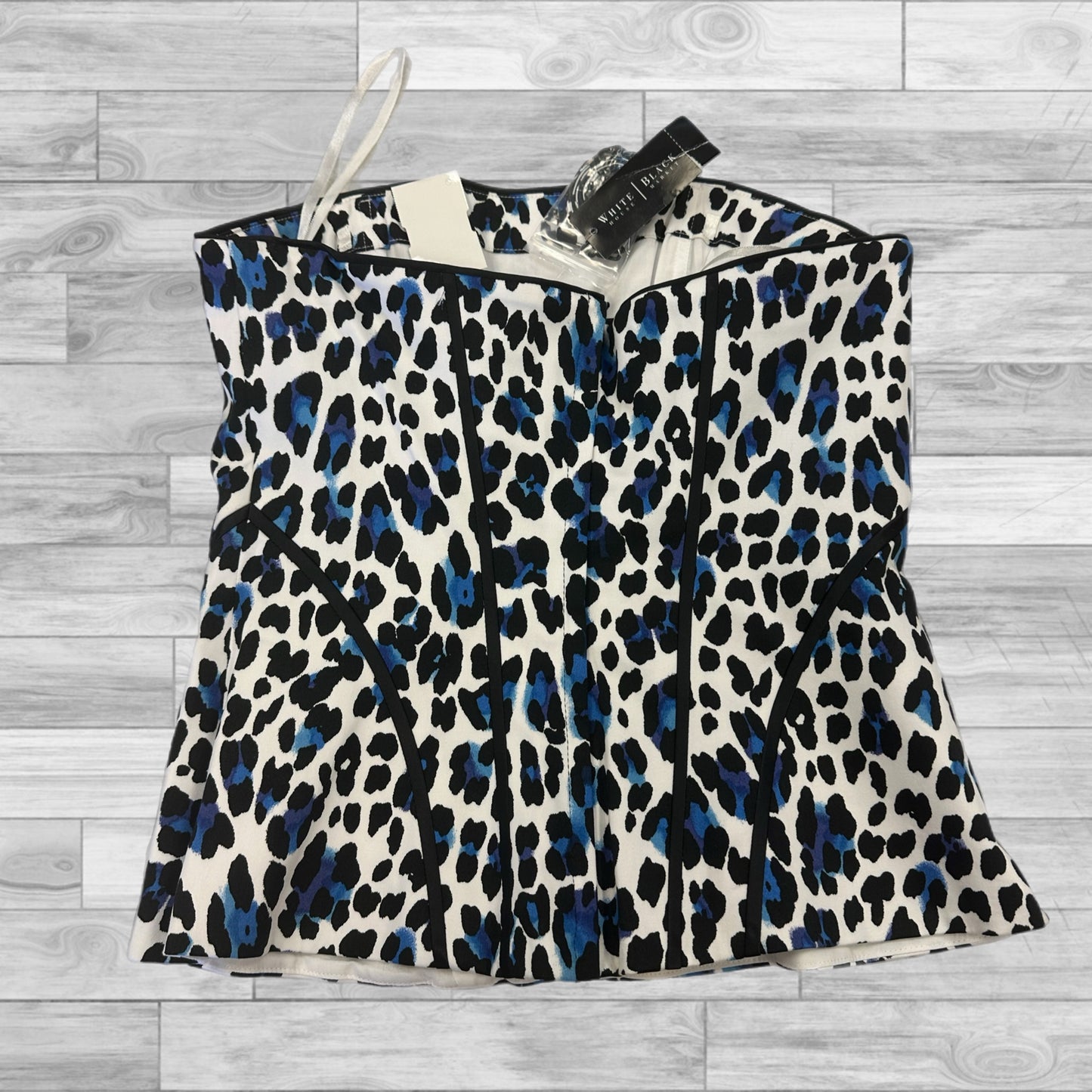 Top Sleeveless By White House Black Market In Animal Print, Size: S