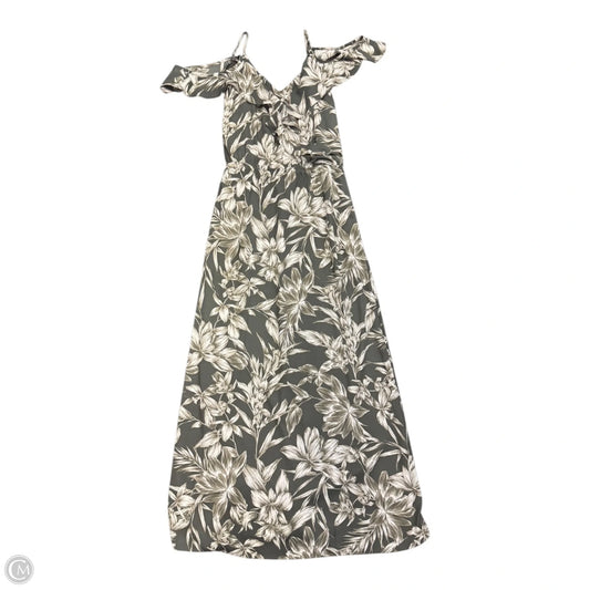 Dress Casual Maxi By Banana Republic In Tropical Print, Size: 4