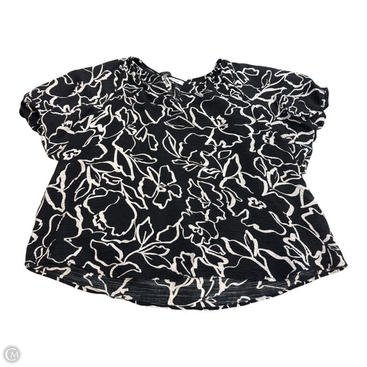 Top Sleeveless By Nordstrom Rack In Floral Print, Size: 1x
