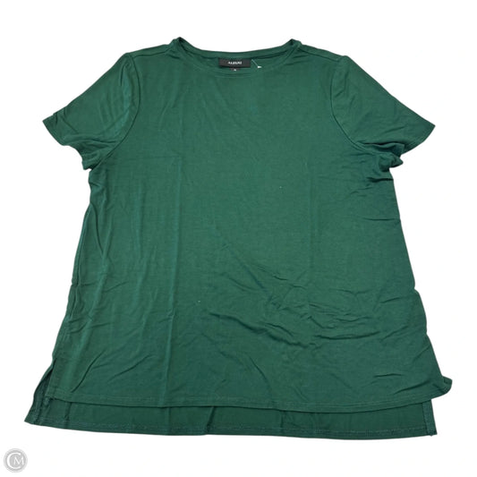 Top Short Sleeve Basic By Alfani In Green, Size: Sp