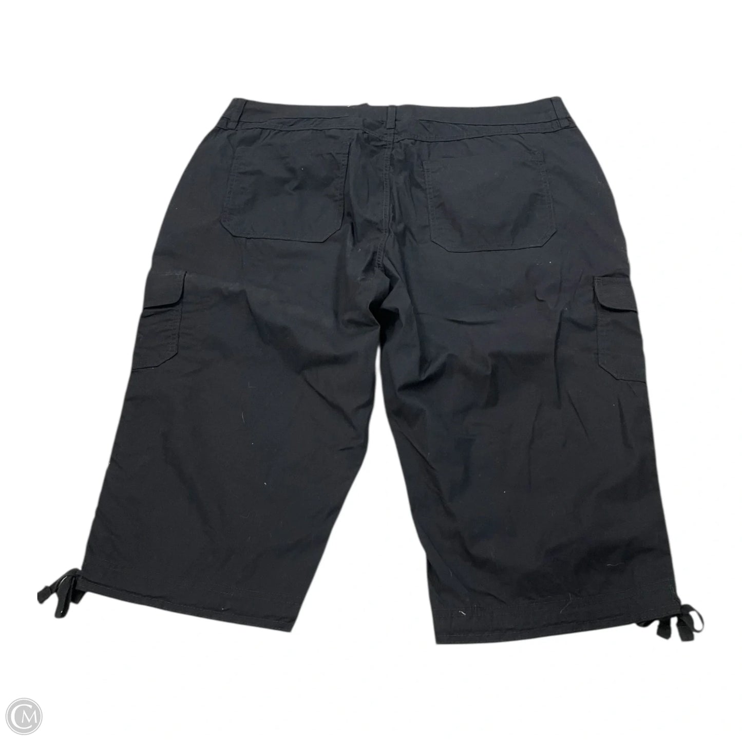 Capris By St Johns Bay In Black, Size: 18