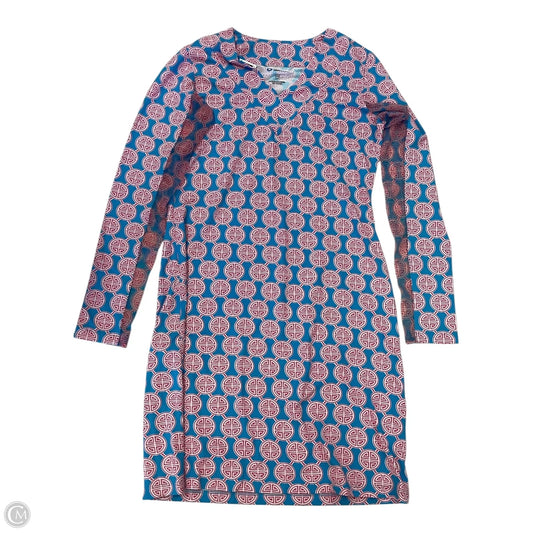 Dress Casual Short By Clothes Mentor In Blue & Pink, Size: Xs