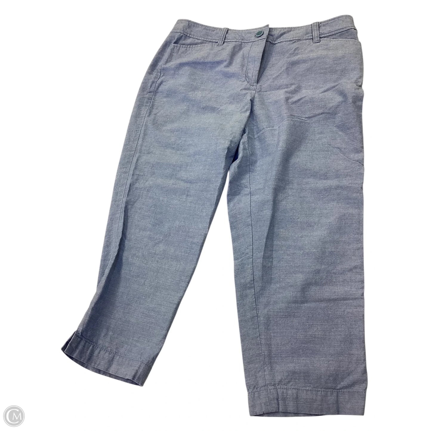 Capris By Talbots In Blue, Size: 10p