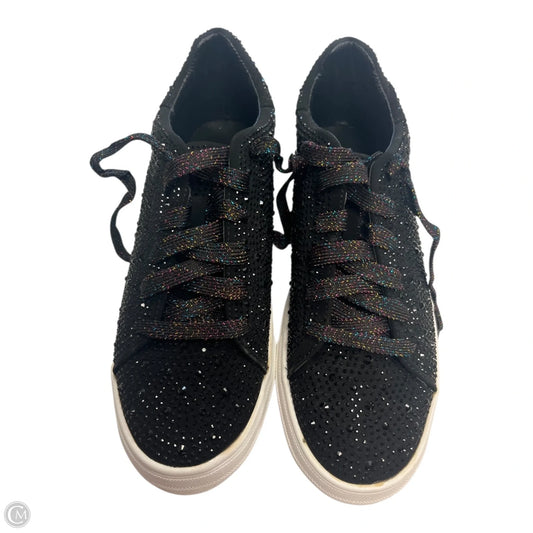 Shoes Sneakers By Clothes Mentor In Black, Size: 9