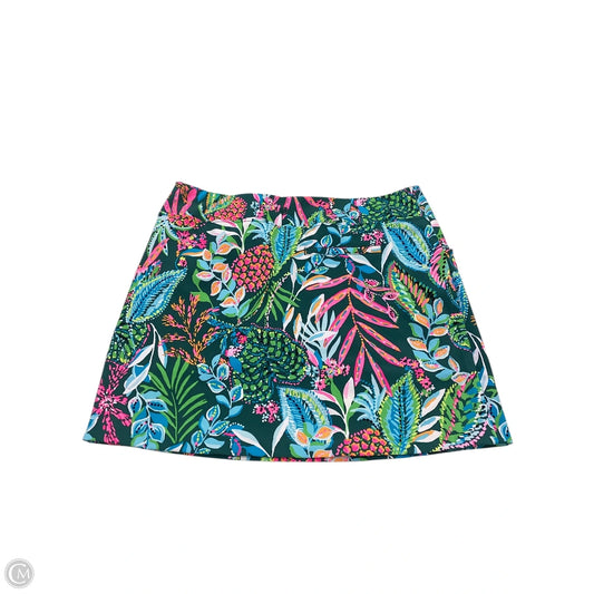 Skort Designer By Lilly Pulitzer In Tropical Print, Size: 16